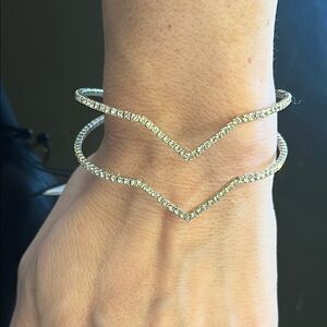 Silver Women's Cuff Bracelet